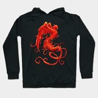 Phoenix on Fire Hoodie